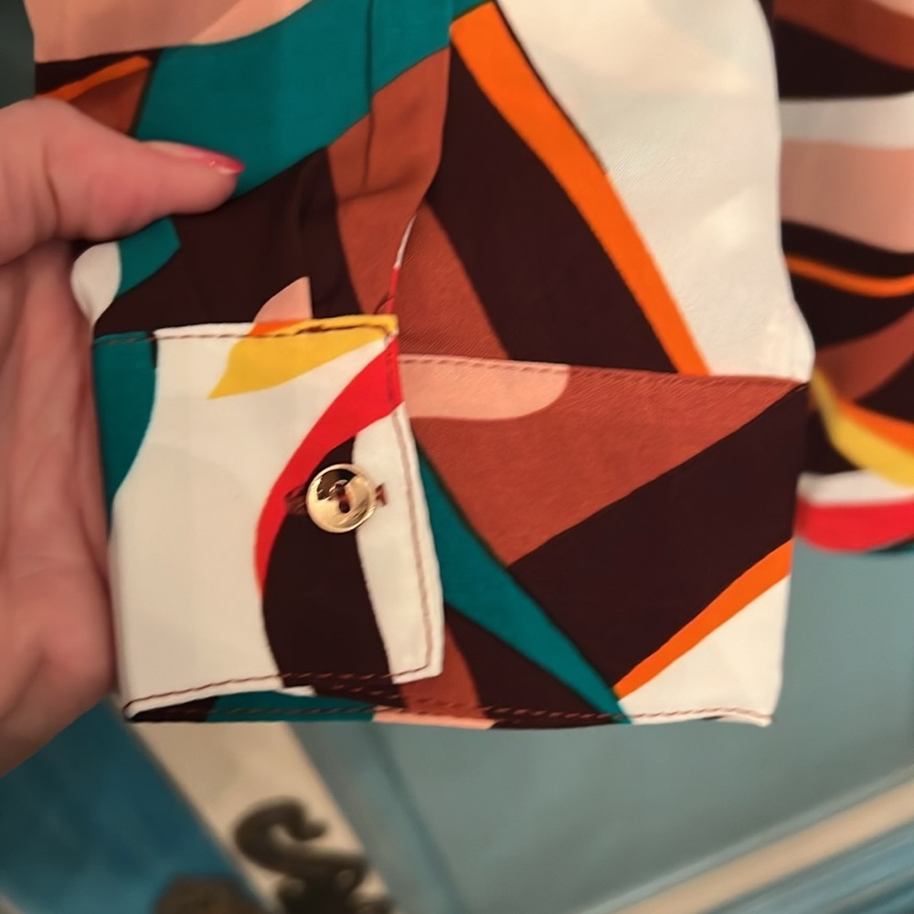 Multi-colored blouse - Picture 4 of 4